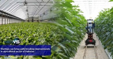 Startups can bring path breaking improvements in agricultural sector of Pakistan