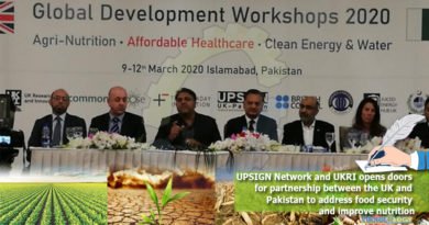 UPSIGN Network and UKRI opens doors for partnership between the UK and Pakistan to address food security and improve nutrition