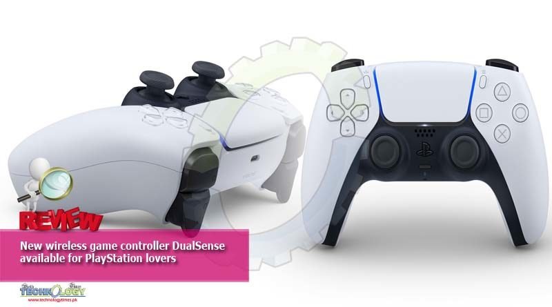 New wireless game controller DualSense available for PlayStation lovers