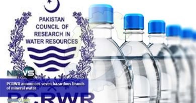 PCRWR announces seven hazardous brands of mineral water