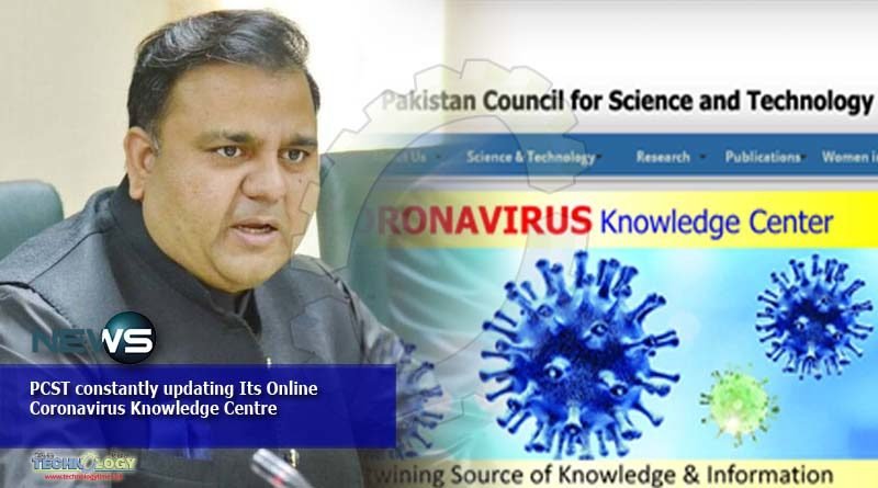 PCST constantly updating Its Online Coronavirus Knowledge Centre