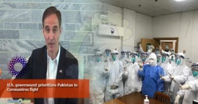 U.S. government prioritizes Pakistan in Coronavirus fight