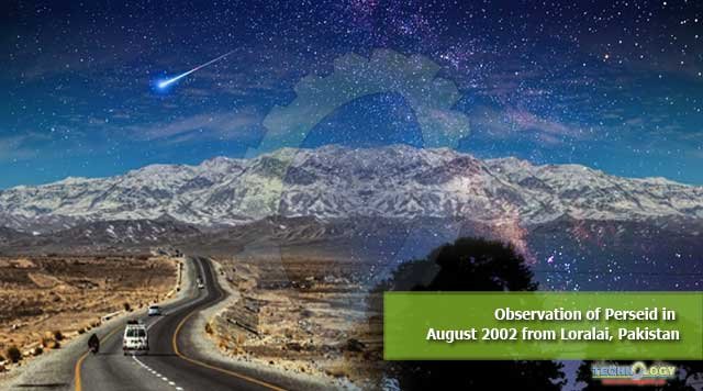 Observation of Perseid in August 2002 from Loralai, Pakistan