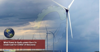 Wind Power & Hydro power Race To Crush Coal For COVID-19 Recovery