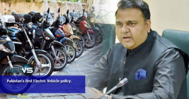 Pakistan' first Electric Vehicle policy.
