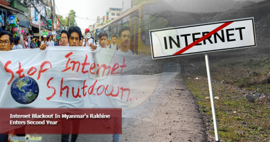 Internet Blackout In Myanmar's Rakhine Enters Second Year