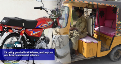 EV policy granted to rickshaws, motorcycles and heavy commercial vehicles.