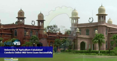 University Of Agriculture Faisalabad Conducts Online Mid-term Exam Successfully