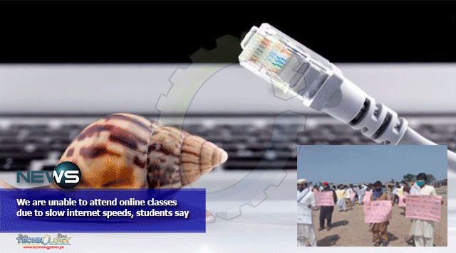 We are unable to attend online classes due to slow internet speeds: students protest