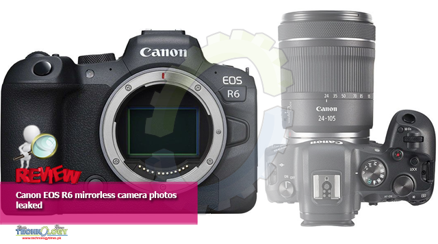 Canon EOS R6 mirrorless camera photos leakedCanon EOS R6 mirrorless camera photos leaked