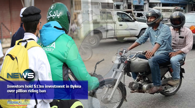 Investors hold $13m investment in Bykea over pillion riding ban
