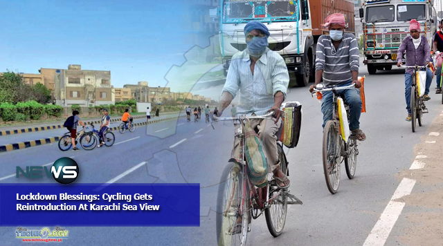 Lockdown Blessings: Cycling Gets Reintroduction At Karachi Sea View