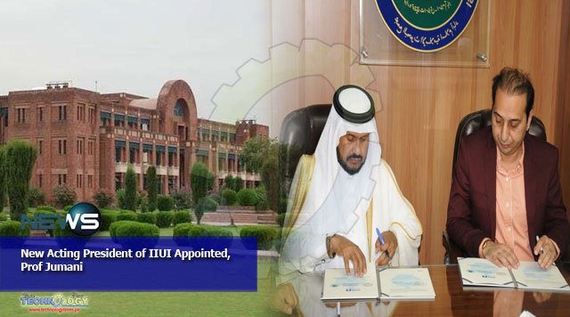 New Acting President of IIUI Appointed, Prof Jumani