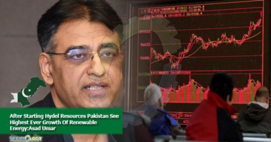 After Starting Hydel Resources Pakistan See Highest Ever Growth Of Renewable Energy:Asad Umar