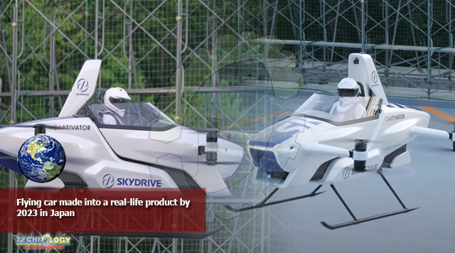 Flying car made into a real-life product by 2023 in Japan