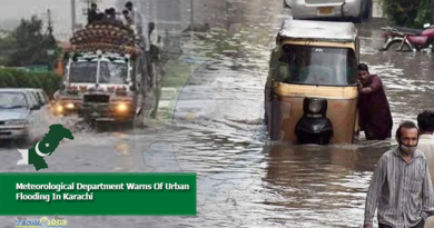 Meteorological Department Warns Of Urban Flooding In Karachi