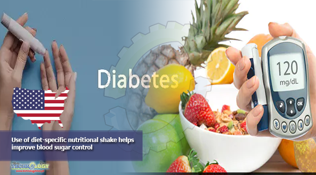 Use of diet-specific nutritional shake helps improve blood sugar control