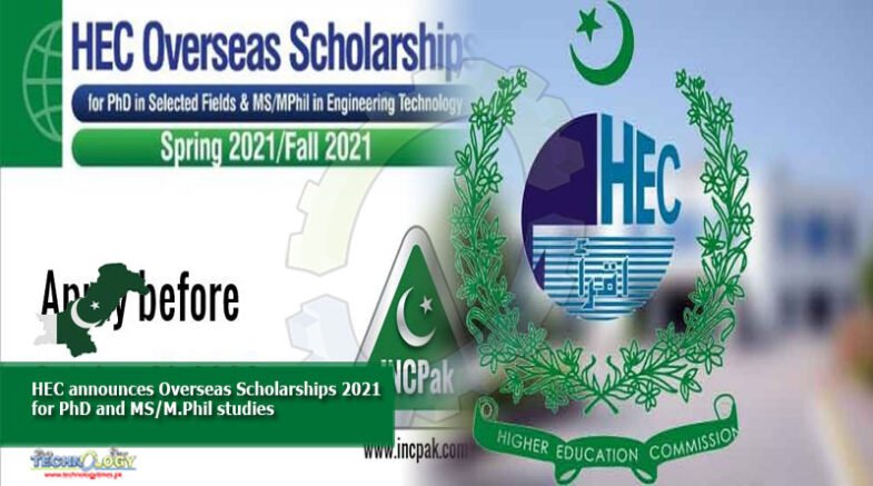 HEC announces Overseas Scholarships