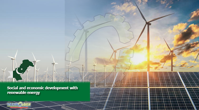 Social and economic development with renewable energy