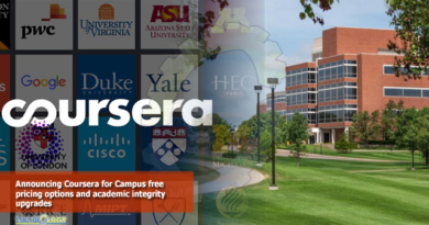 Announcing Coursera for Campus free pricing options and academic integrity upgrades