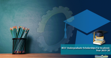 BEEF Undergraduate Scholarships For Academic Year 2019-20