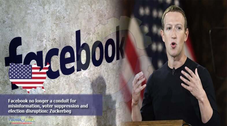 Facebook no longer a conduit for misinformation