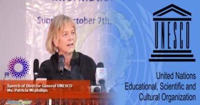 Speech of Director General UNESCO Ms. Patricia Mcphillips