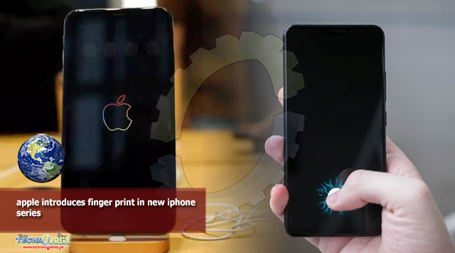 apple introduces finger print in new iphone series