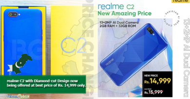 realme C2 with Diamond-cut Design now being offered at best price of Rs. 14,999 only.