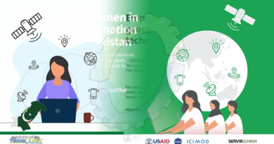 ICIMOD Invites Applications From Women In Pakistan For Training On Earth Observation, GIT