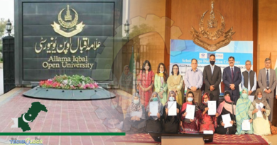 BC awards scholarships to 19 AIOU deserving students