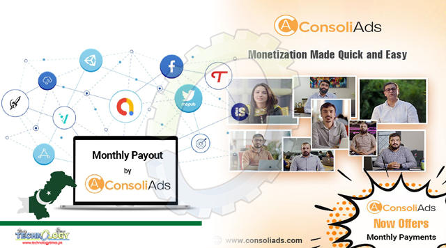 ConsoliAds Sets Off As The First Mobile Ads Management Platform To Offer Monthly Payouts In Pakistan
