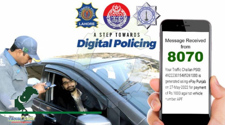 Digital e-challan system of traffic police rolled out in Lahore