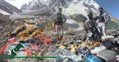 K2, the world’s second-highest mountain peak, is covered in garbage