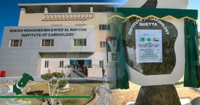 Sheikh Mohamed Bin Zayed Institute of Cardiology Opened In Quetta