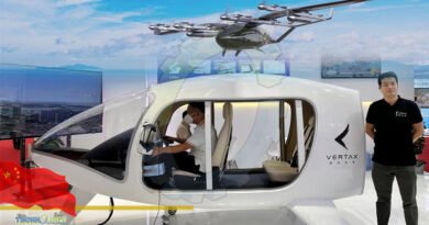 Shanghai-Developed eVTOL Air Taxi, Ready To Take Its 1st Trial Flight