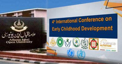AIOU Hosts Fourth Int’l Conference On Early Childhood Development