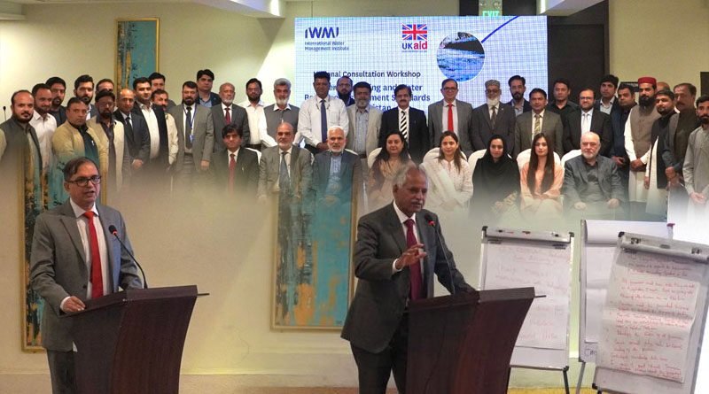 IWMI Pakistan Organizes Consultative Workshop On Water Accounting