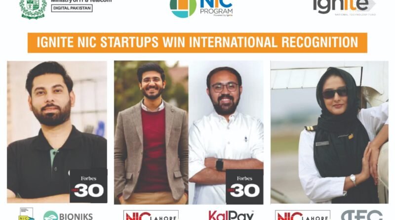 Three Ignite’s NICs Startups Win International Recognition