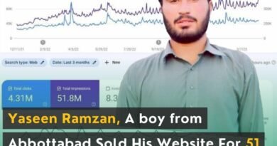 Yaseen Ramzan, The Young Entrepreneur Sells Website For 51 Million PKR